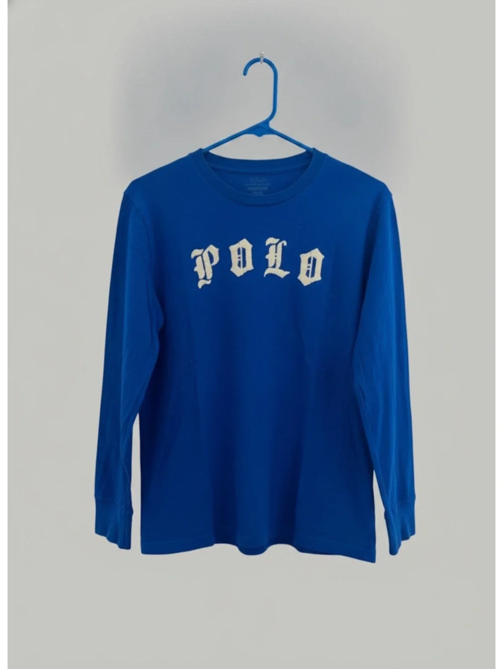 Polo Ralph Lauren Boys Long Sleeve T-Shirt Youth L Blue